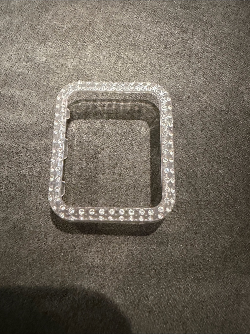 New Clear Rhinestone Apple Watch Case 38mm watch